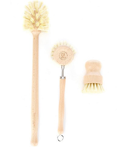 Southern Living Kitchen Dish Brushes, Set of 3