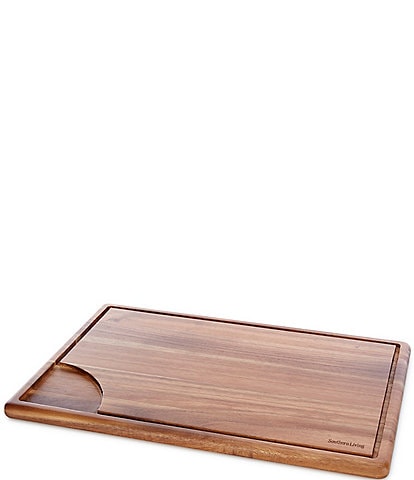 Southern Living Kitchen Solution Collection Acacia Wood Reversible Cutting Board