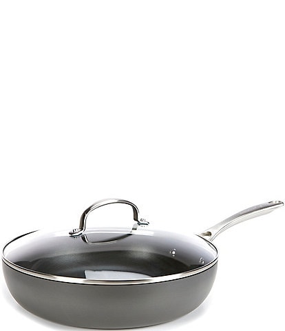 Southern Living Kitchen Solution Collection Hard-Anodized Nonstick 12#double; Covered Deep Skillet