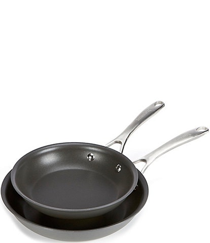 Southern Living Kitchen Solution Collection Hard-Anodized Nonstick Twin Pack Open Skillet