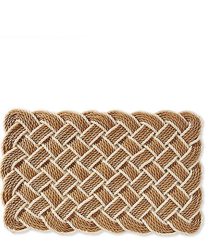 Southern Living Lover's Knot Braided Rope Doormat