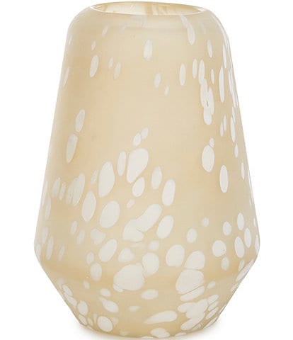 Southern Living Matte Speckled Glass Vase