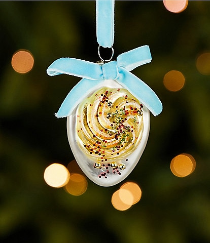 Southern Living Meet Me Under The Mistletoe Collection 60th Anniversary Deviled Egg Glass Ornament