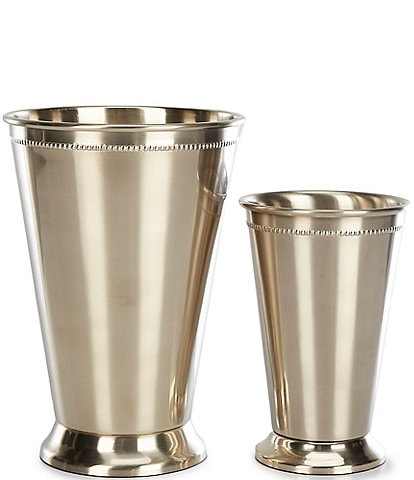 Southern Living Metal Julep Decorative Vase
