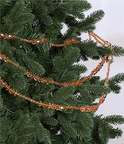 Southern Living Miracle & Wonder Collection Amber Beaded 2.5-ft. Garland