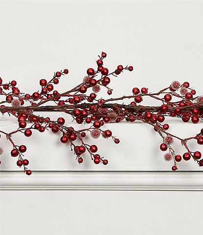 Southern Living Miracle & Wonder Collection Capiz Berry 5-ft. Garland