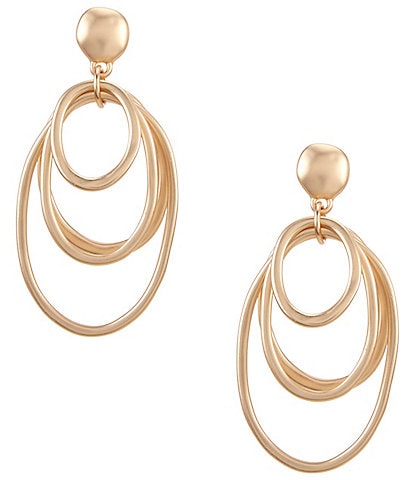 Southern Living Multi Graduating Oval Drop Earrings