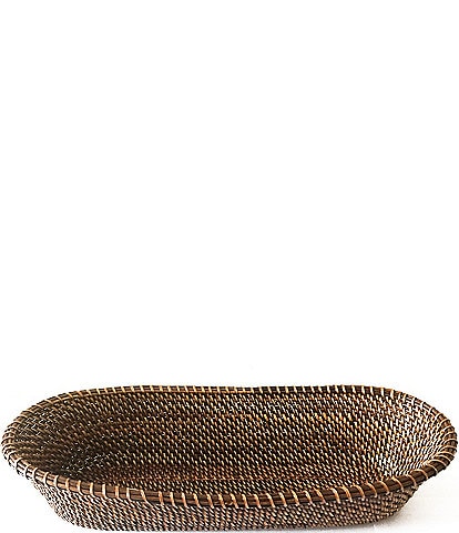 Southern Living Nito Woven Oval Bread Basket