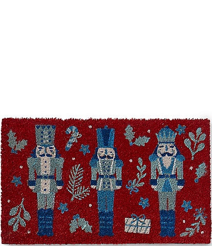 Southern Living Nutcracker Soldier Coir Door Mat