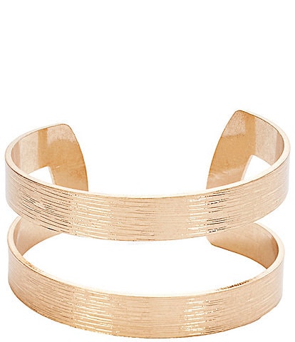 Southern Living Open Metal Cuff Bracelet