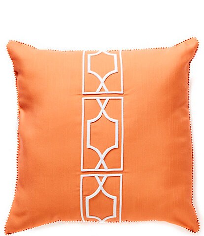 Southern Living Outdoor Living Collection Embroidered Indoor/Outdoor Throw Pillow
