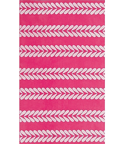 Southern Living Outdoor Living Collection Fishtail Stripe Beach Towel