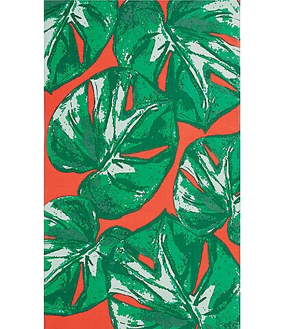 Southern Living Outdoor Living Collection Monstera Printed Beach Towel