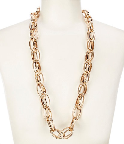 Southern Living Oversized Link Collar Necklace