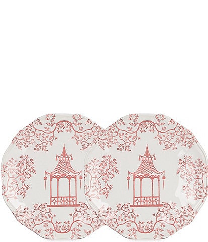 Southern Living Pagoda Bread Plates, Set of 2