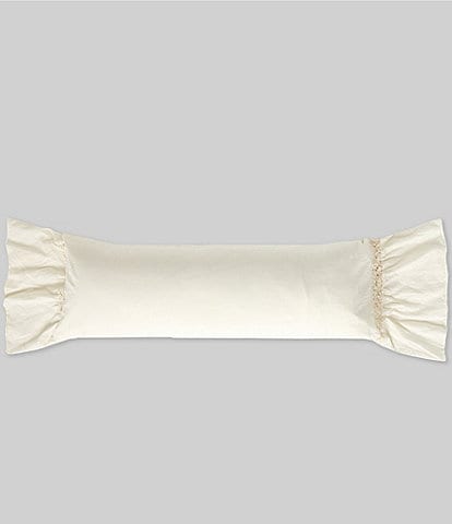 Southern Living Paris Washed Cotton Percale Bolster Pillow