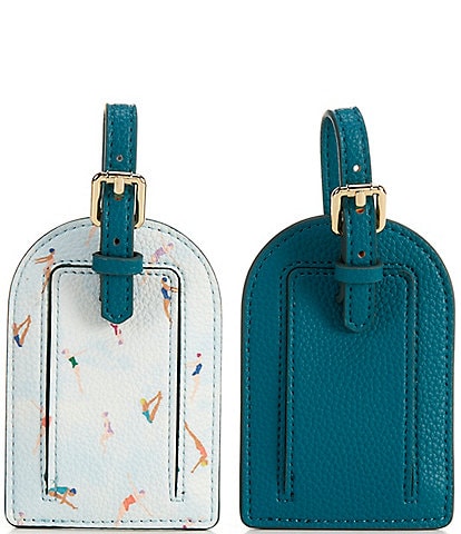 Southern Living Printed Luggage Tags, Set of 2