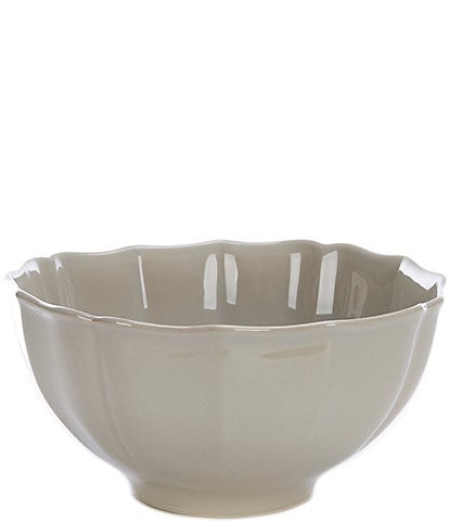 Southern Living Richmond Collection Glazed Scalloped Serve Bowl