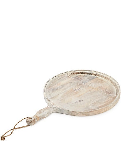 Southern Living Round Mango Wood Serving Board