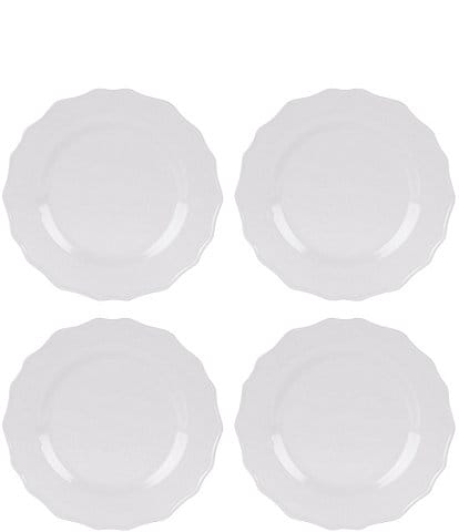 Southern Living Scallop Melamine Dinner Plates, Set of 4
