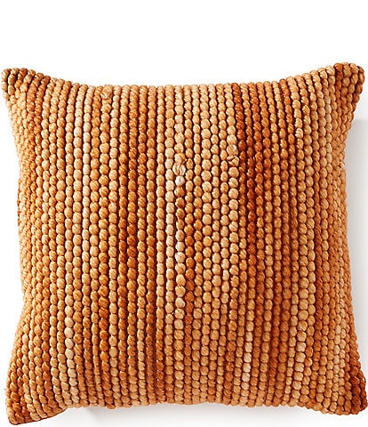 Southern Living Simplicity Collection Adobe Space Dye Square Pillow