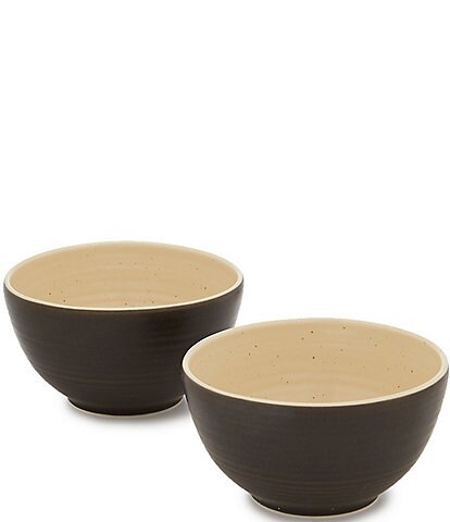 Southern Living Simplicity Speckled Cereal Bowls, Set of 2