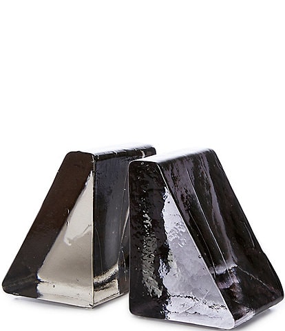 Southern Living Simplicity Collection Glass Bookend Set