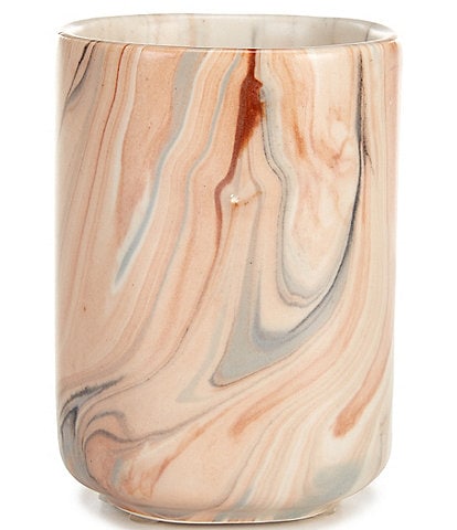 Southern Living Simplicity Collection Oasis Marble Tumbler Toothbrush Holder