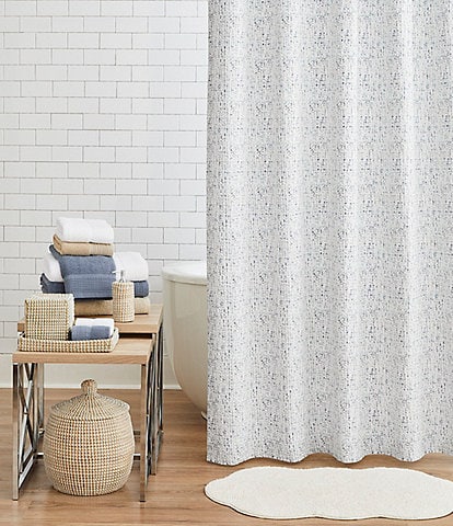 Southern Living Simplicity Collection Reece Shower Curtain