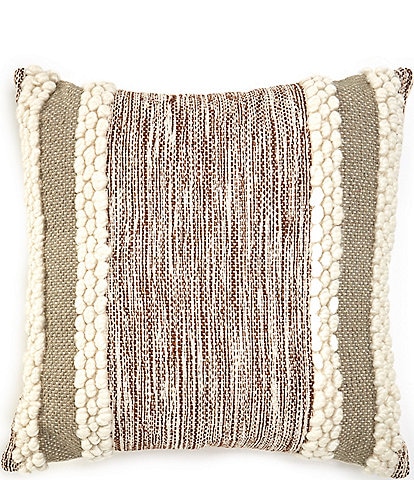 Southern Living Simplicity Collection Selina Hand Knotted Square Pillow