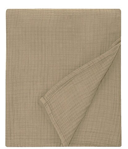 Southern Living Simplicity Collection Sutton Cotton Throw Blanket