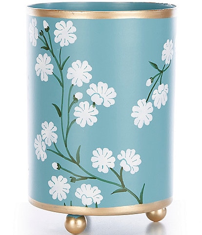Southern Living Spring Collection Floral Decorative Candle Pot