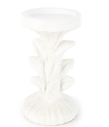 Southern Living Spring Collection Leaf Pillar Candlestick