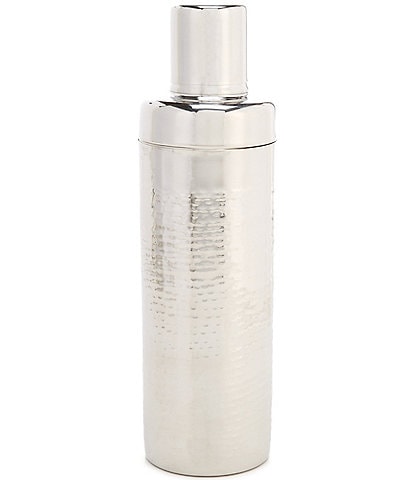 Southern Living Stainless Steel Hammered Cocktail Shaker
