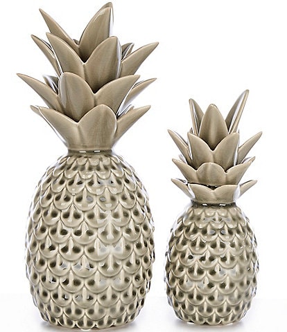 Southern Living Stoneware Pineapple Tabletop Decor