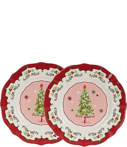 Holiday Christmas Plates Dish Sets Dinnerware Dillard s