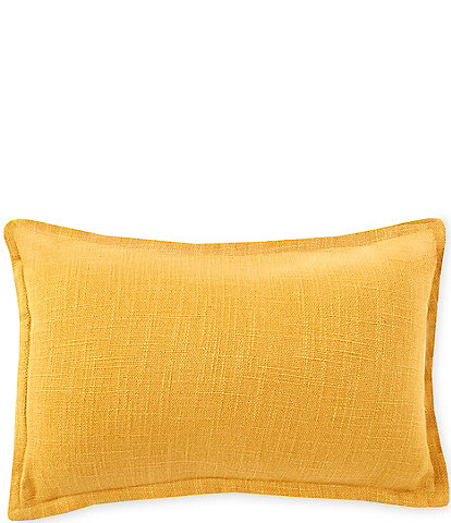 Southern Living Velvet & Linen Reversible Lumbar Pillow