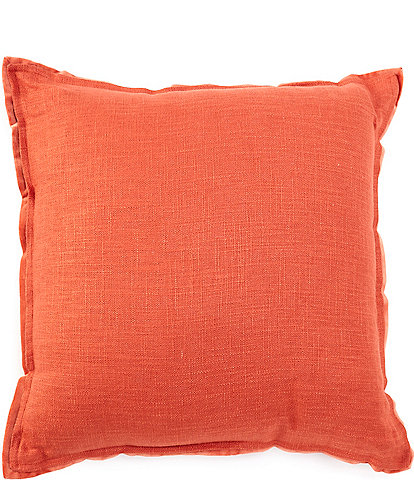 Southern Living Velvet & Linen Reversible Oversize Square Pillow