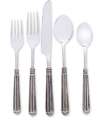 Southern Living Vintage Silver Antique 20-Piece Stainless Steel Flatware Set