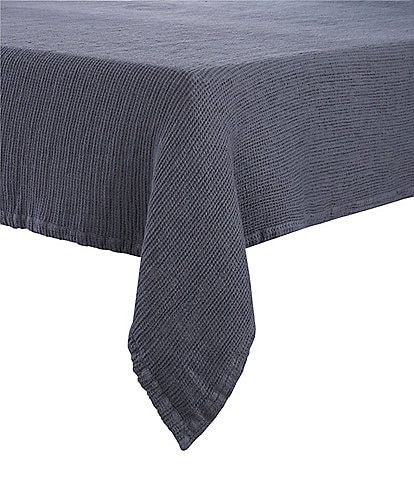 Southern Living Waffle Jacquard Oblong 108#double; Tablecloth