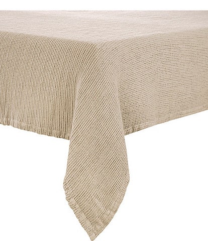 Southern Living Waffle Jacquard Oblong 108" Tablecloth