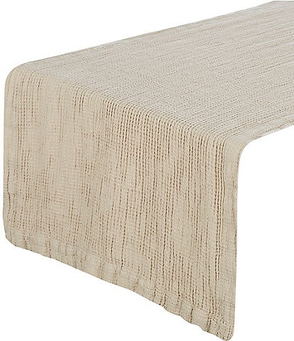 Southern Living Waffle Jacquard Runner, 72#double;