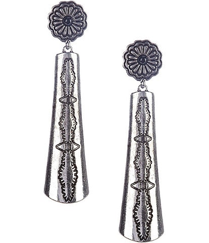 Southern Living Western Stick Linear Earrings with Semi Precious Stones