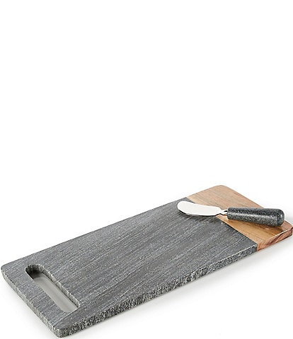 Southern Living Marble Handle Cheese Board with Knife