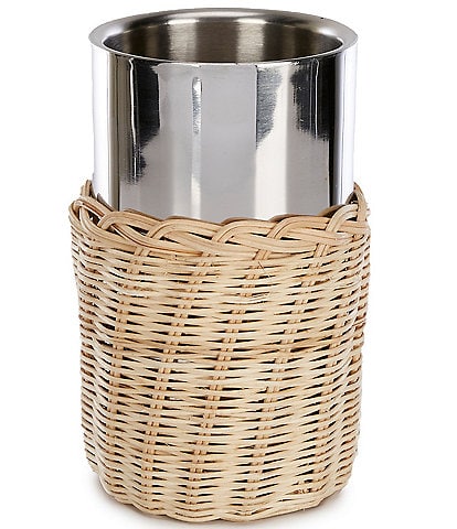 Southern Living Wicker Barware Collection Wine Chiller