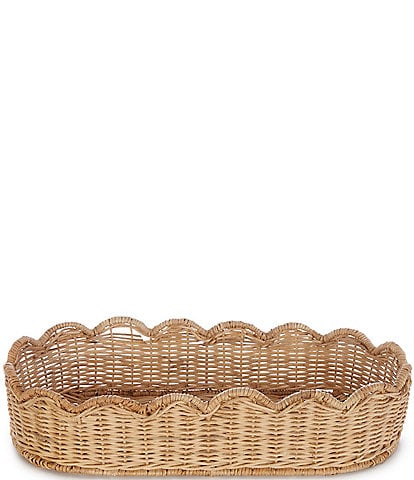 Southern Living Wicker Bread Basket