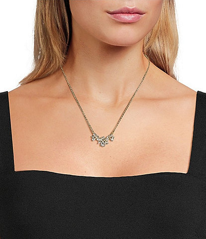 Southern Living x Borrowed & Blue Stone Cluster Chain Necklace