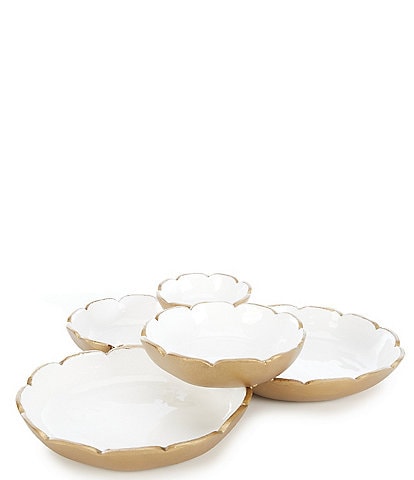 Southern Living Scalloped Cluster Bowls