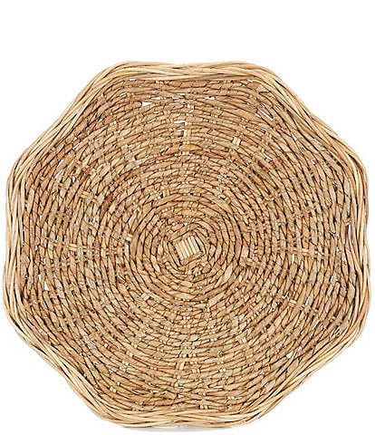 Southern Living Seagrass Weave Charger Plate