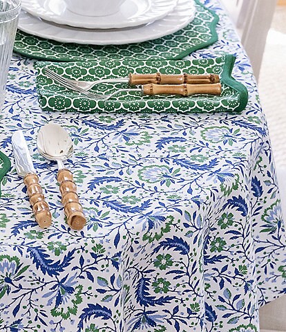 Southern Living x Mrs. Southern Social Vine Floral Tablecloth